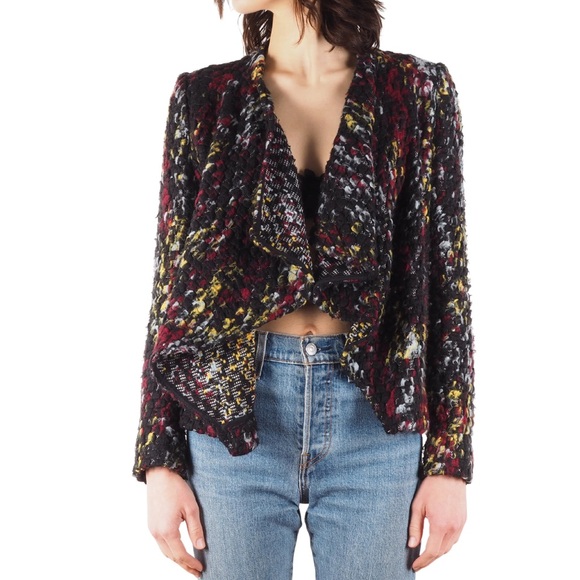 BA&SH Veste Ilda Luxury Knit Blazer - Picture 3 of 12